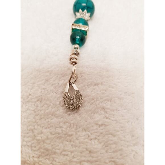 Four turqouis Christmas icicle ornaments c14 - Picture 8 of 9